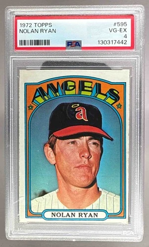 1972 Topps 595 Nolan Ryan PSA 4 130317442