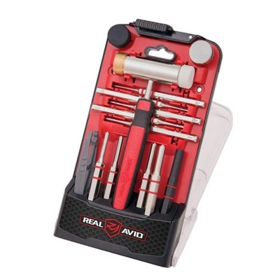 Real Avid Accu-Punch Hammer & Roll Pin Punch Set Werkzeug für Waffen