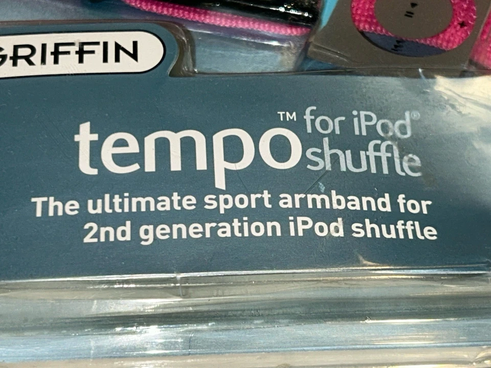 Brazalete Tempo para iPod Shuffle de 2da Generación por Griffin Nuevo en Caja NUEVO Foto 2 de 4
