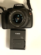 Canon EOS Rebel T5 18MP DSLR Camera, EF-S 18-55mm IS Lens, Battery/Charger 22 