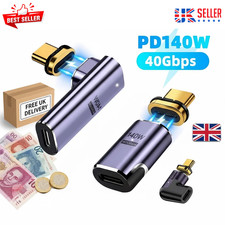 140W USB4 40Gbps Thunderbolt 3 Magnetic USB-C to USB-C 8K OTG Fast Charge