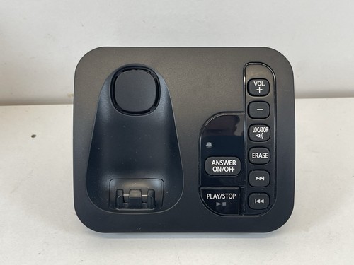 Panasonic KX-TGC220 Single Cordless Home Phone in Black with Answering Machine - Zdjęcie 9 z 13