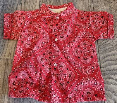 Vintage DREAMBOAT CHEATIONS Large Doll Red Shirt