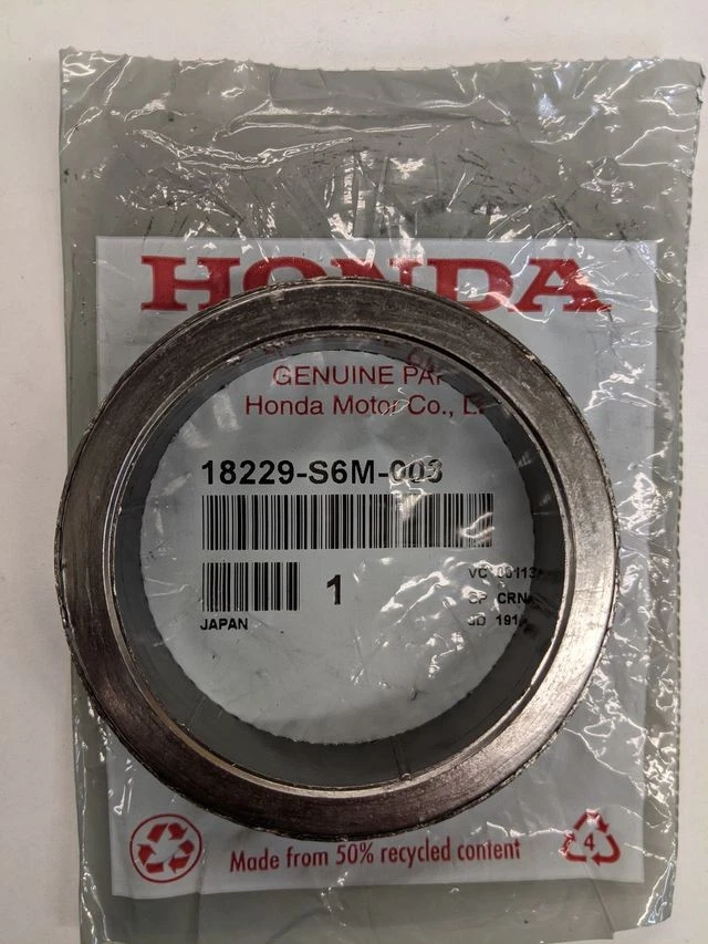 Junta de escape original Honda 18229-S6M-003 Foto 2 de 4
