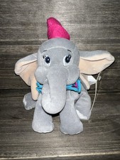 Vintage Disney Store Mini Bean Bag Dumbo 8  Plush - NWT