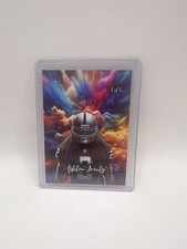 Ashton Jeanty 1 Of 1 ColorBlast Non Licensed Novelty Card 