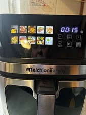 MELCHIONI GAIA PLUS FRIGGITRICE AD ARIA 8 LITRI 2200 WATT DOPPIA RESISTENZA