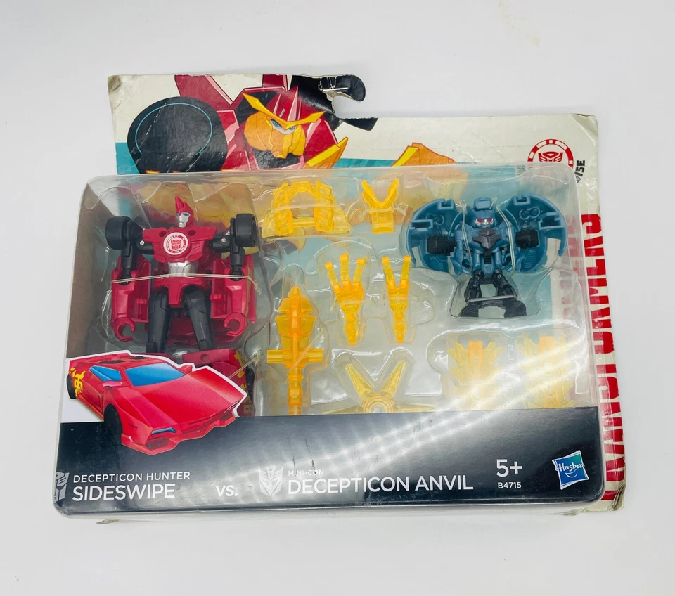 Transformers RID Minicon Battle Sideswipe vs Decepticon yunque / Hasbro / NUEVO - Imagen 3 de 4
