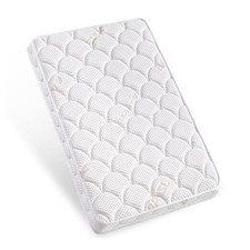 Pack and Play Mattress Topper - Soft  Firm 38" x 26" x 1.5" Simple White