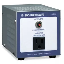 B&K Precision 1604A Isolation Transformer, 150 Va, 117 To 124V Ac, 120V Ac