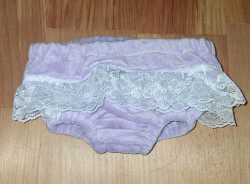 Baby Girl Diaper Cover Vintage Purple Lavender Soft Velvet=style Vintage