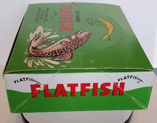 Dealer Store Display Box of 12 Helin Flatfish F7 All GFL Fly Rod Fishing Lures - Picture 2 of 24