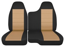 1998-03 Ford Ranger Truck 6040 Seat Covers Front Set Tan Or Choose Color 35tdv