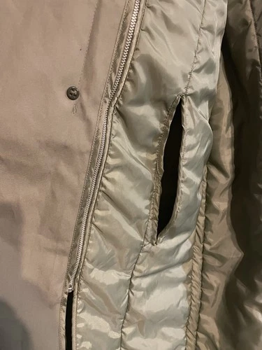Valor Collection Coat Men’s Size 42XL Belted  Military Trench , Removable Liner  image 5