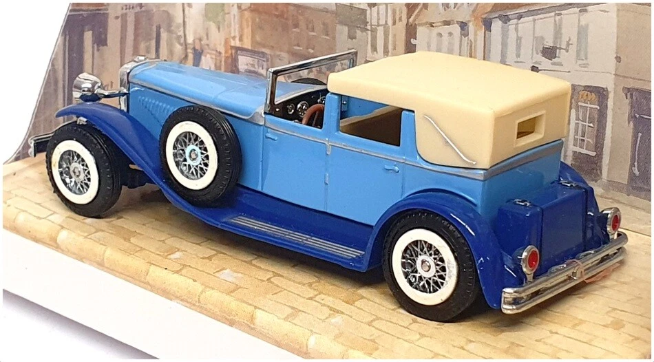 Matchbox 11cm Long Diecast YY4 - Duesenberg Model J - 2-Tone Blue - Image 2 of 4