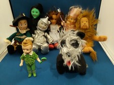 Wizard of Oz BEANIE BABY DOLLS Warner Bros Turner 1998 Land of Oz RARE SET