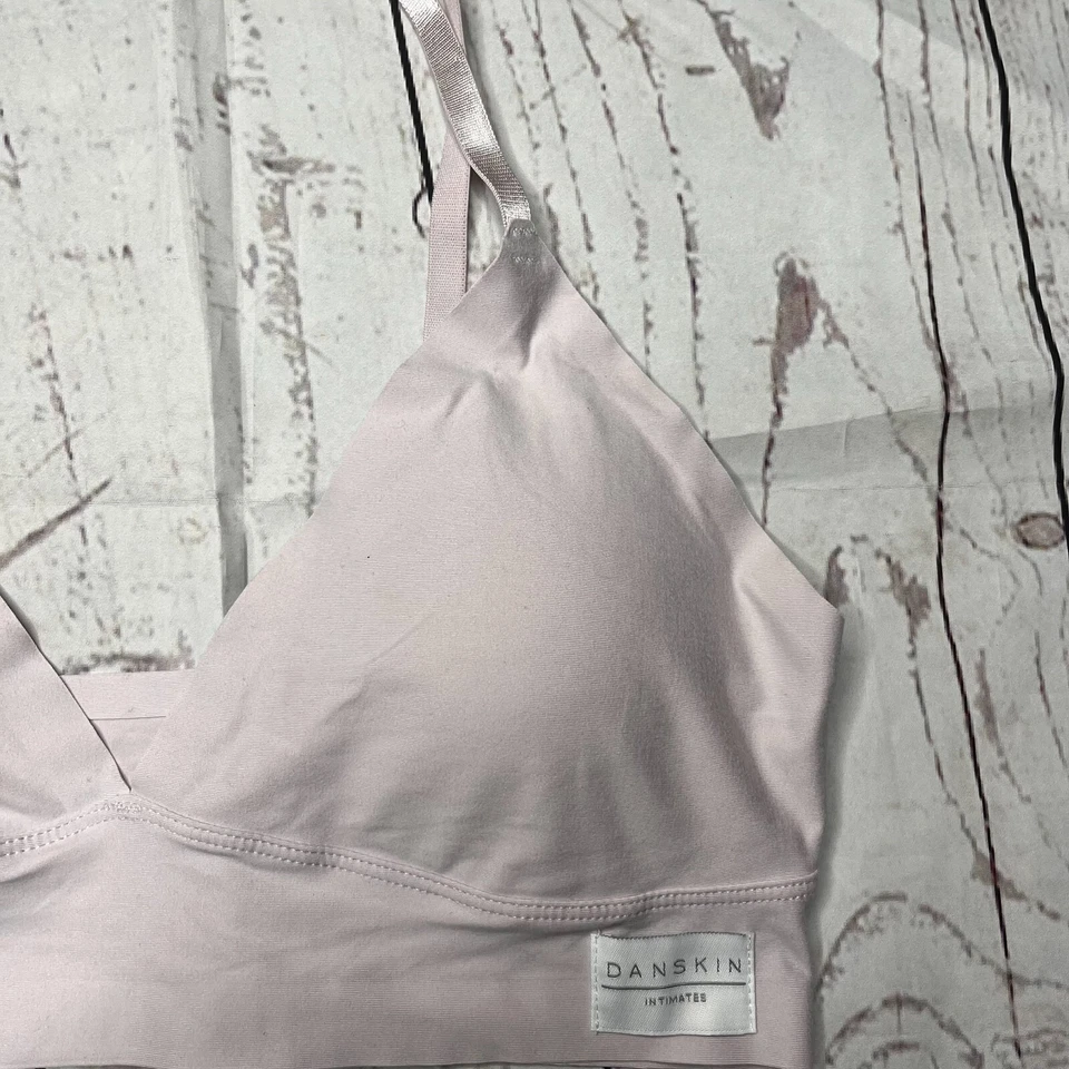 Sujetador Bralette Danskin Mujer Talla Grande Gris Inalámbrico Correa Ajustable 2984-49 Foto 3 de 4