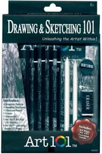Drawing and Sketching Art 101 Kit