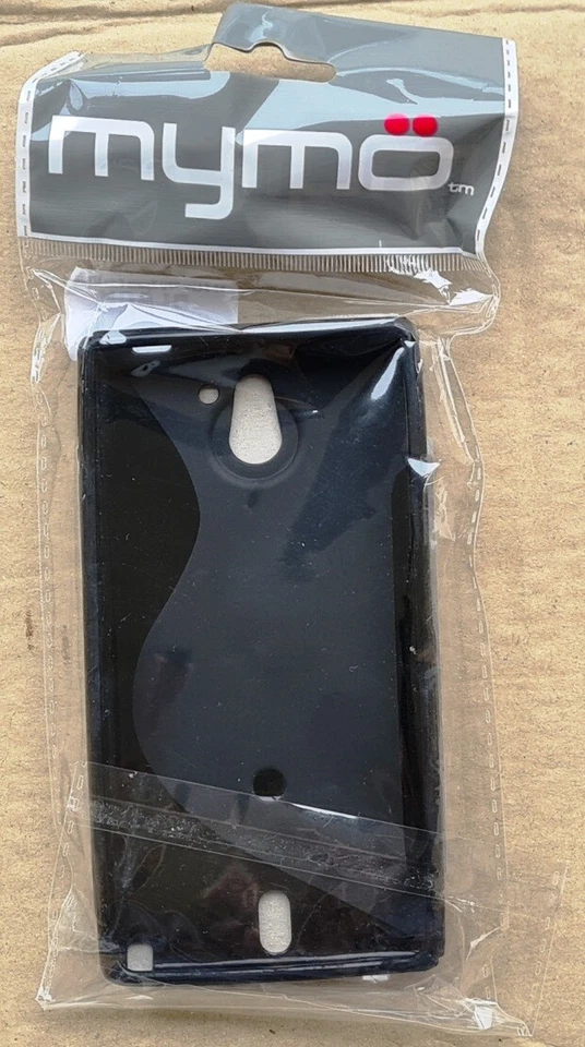 SE S-Line TPU Gel Funda Negra para Sony Ericsson Xperia Sola MT27i Foto 2 de 2