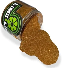 LiME LiNE Sprayable Gold Metal Flake Paint Additive - 3 Oz Metal Flake Glitter