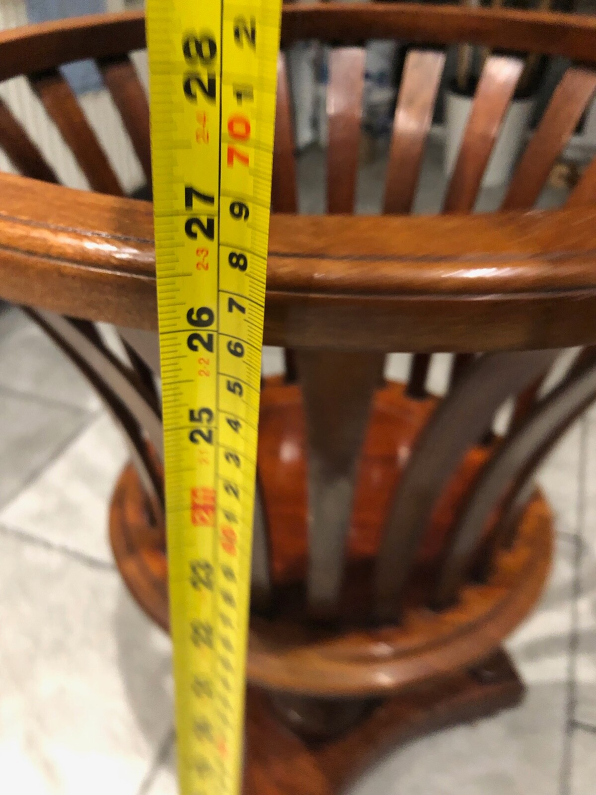 AntiqueSolid Mahogany Jardinière, planter, Plant Stand Vintage