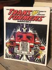 1992 Wal Mart Kid's Meal Transformers G2 Booklet and Puzzle