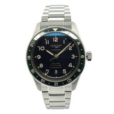 Longines Spirit Zulu Time Anthracite Dial Mens Watch 42mm L3.812.4.63.6 2