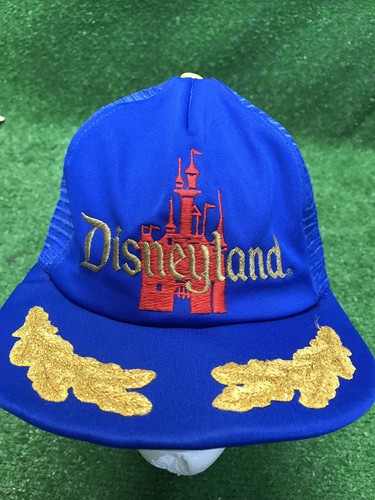Vtg Disneyland Trucker Hat Snapback 