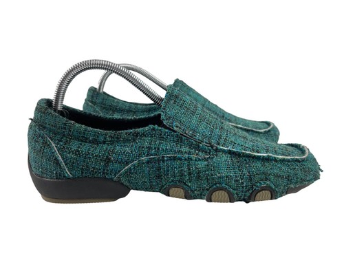 Roper Liza Womens Shoes Black Green 9 M 