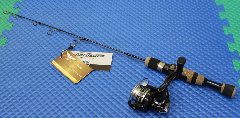 Fenwick Ice NightHawk w/Pflueger Reel Ice Fishing Combo CHOOSE YOUR MODEL! - Image 2 of 4