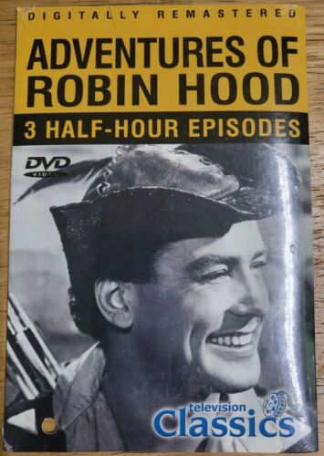 Adventures of Robin Hood-3 Half Hour Episodes- TV Movie Classics 1955 - Picture 1 of 2