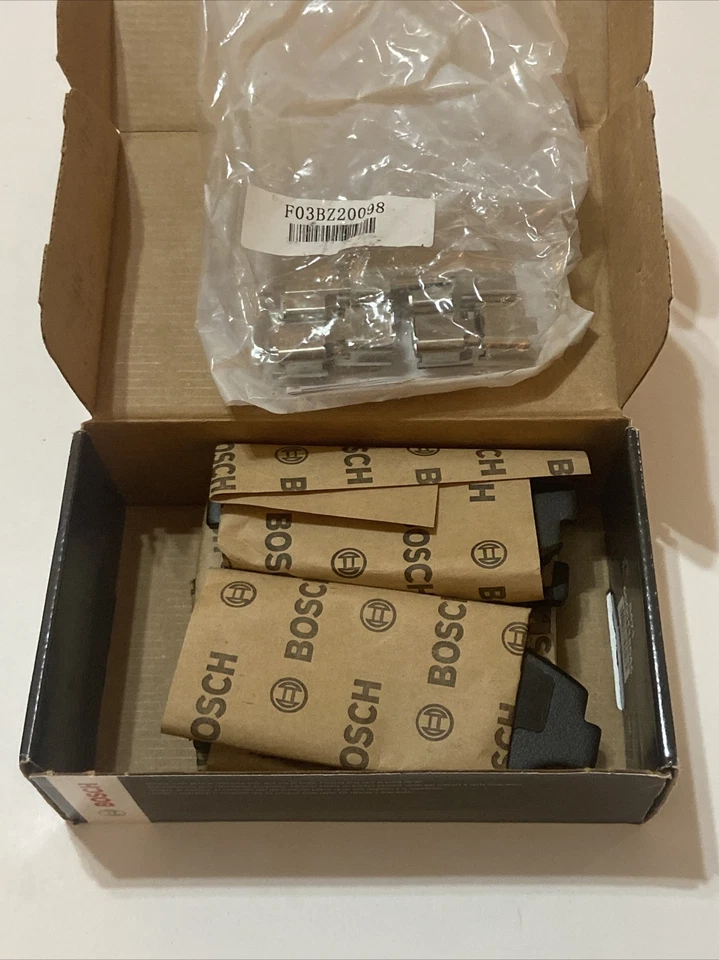 Pastillas de freno de disco delanteras Bosch Premium cerámica BC943 2003 - 2010 Honda Accord - nuevas Foto 3 de 4