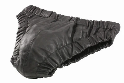 G-LORD-STYLE Slip in pelle stile G-Lord slip mutande con fodera interna in pelle nero leather