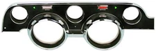 1967 Ford Mustang Instrument Bezel - Black New Dii