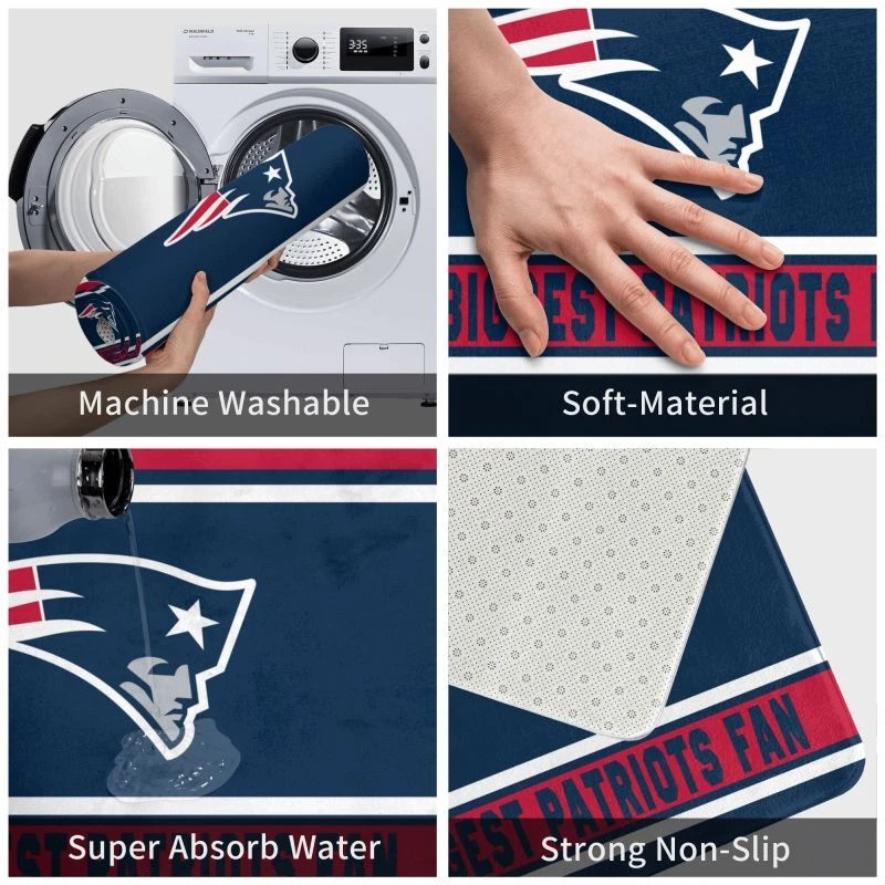 World's New England Patriots  Fan Floor Mat Decorative