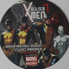 2012 ALL NEW X-MEN Podkładka promocyjna 3,5" (9 cm.) Karton nowy dostępny tylko 1