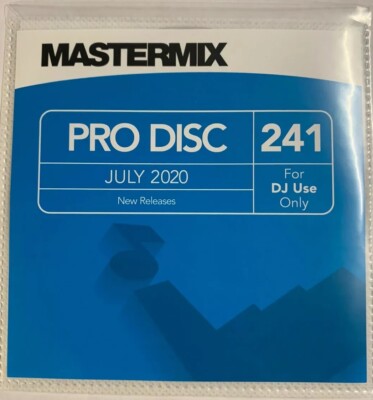 Mastermix Pro Disc 241 - July 2020 - New Releases For DJ Use Only