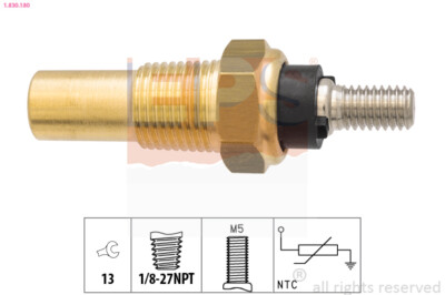 EPS 1.830.180 sensor, coolant temperature for Ford, Mazda