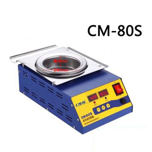 Lead-Free Solder Machine Digital Preheat Tin Soldering Pot 304 Stainless Steel - Foto 7 di 8