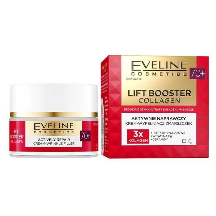 Gesichtscreme Eveline Cosmetics Collagen Lift Booster Creme Gesichtspflegecreme - Bild 4 von 4