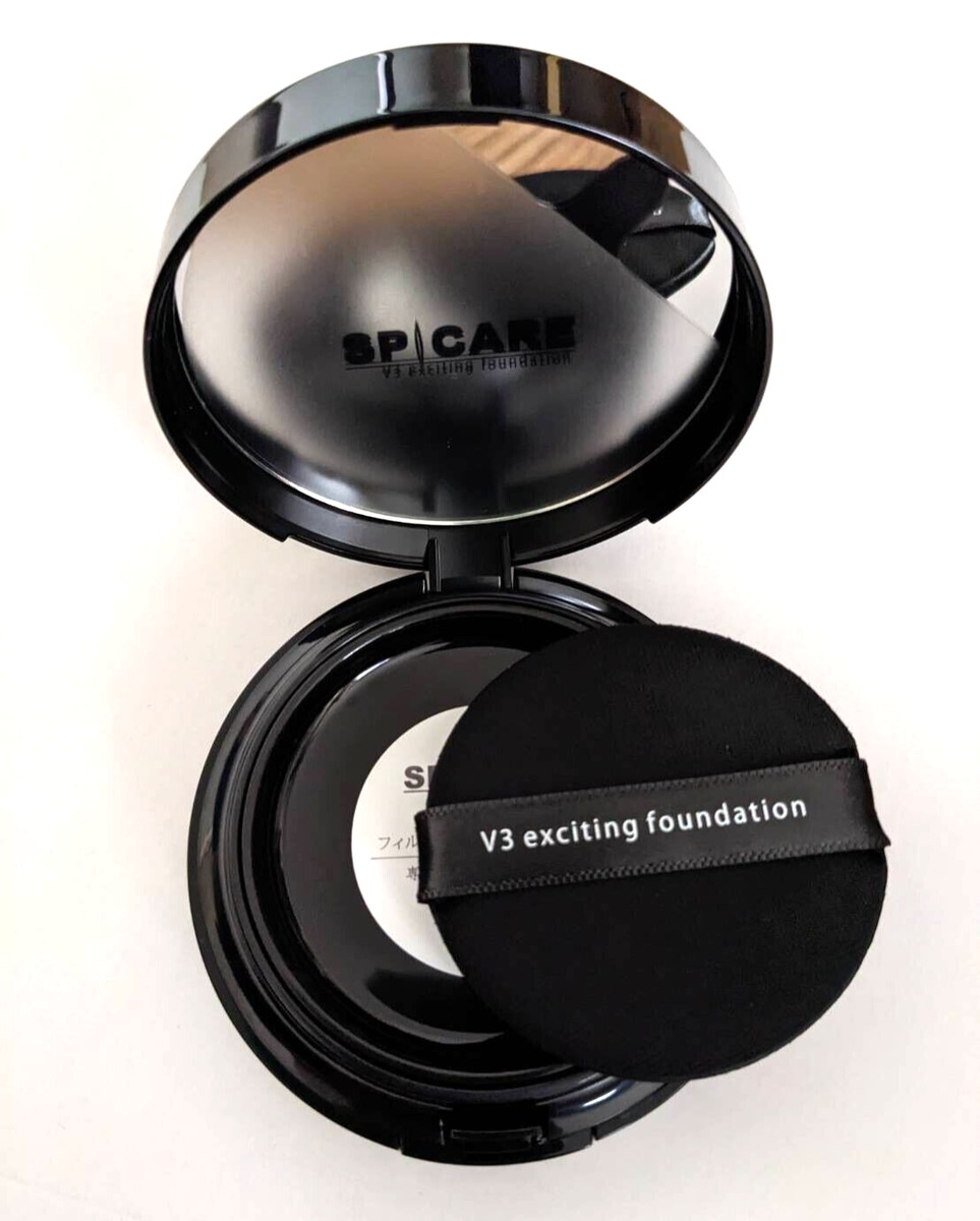 SPICARE V3 Exciting Foundation Cushion Compact Glow SP Care 15g Full Size JAPAN