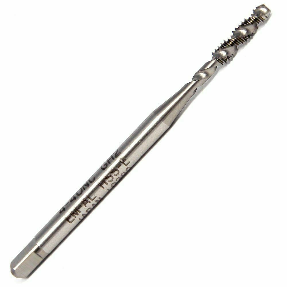 86501 #4-40 H2 2FL HSS-E Nitride Modified Bottoming Spiral Flute