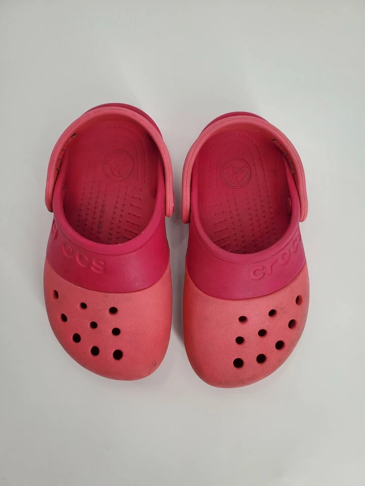 Crocs Kids' Electro Clogs | Water Shoes | Kids' Shoes Pink Size C 9 - Image 4 of 4