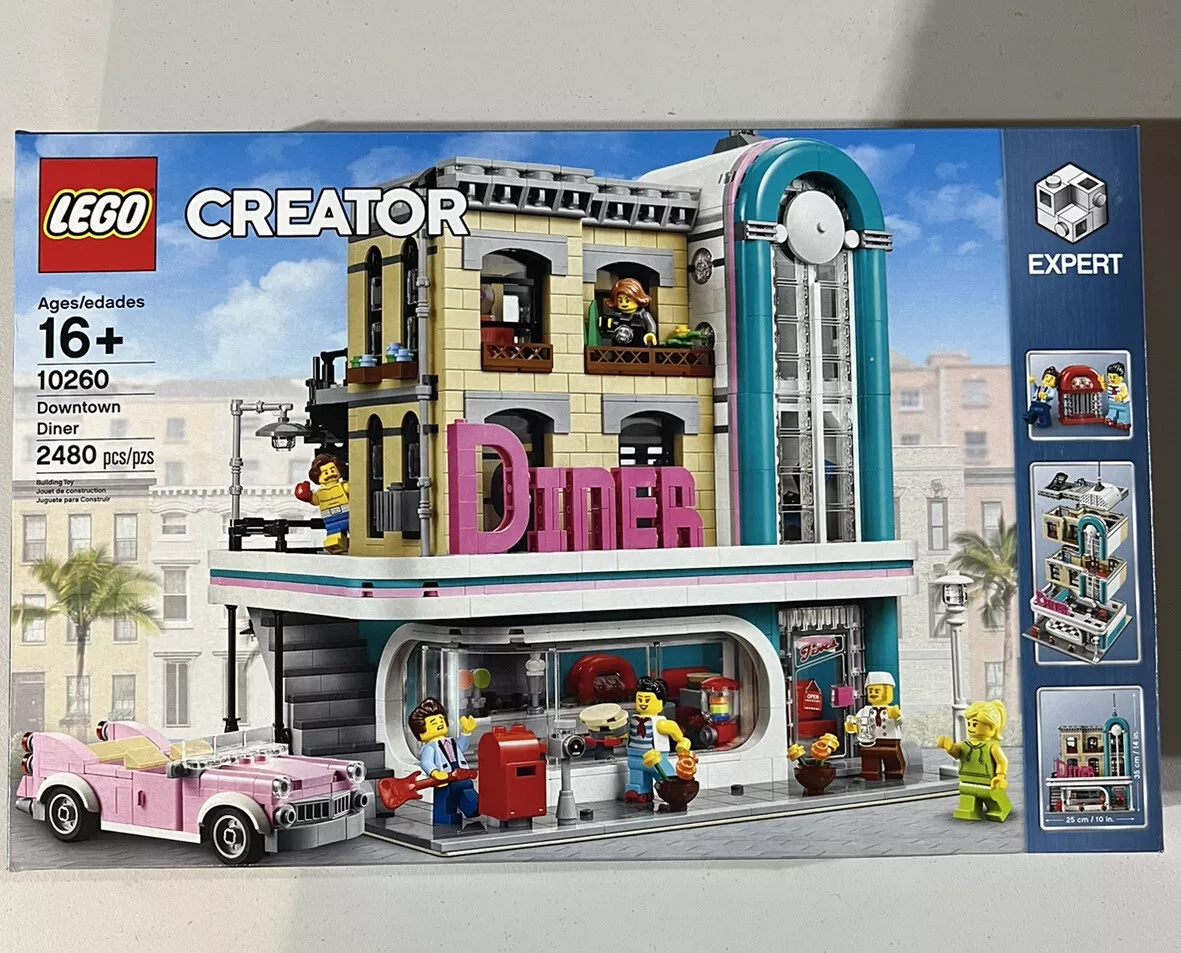 LEGO Creator Downtown Diner 10260 Retired Set 5702016111842 | eBay