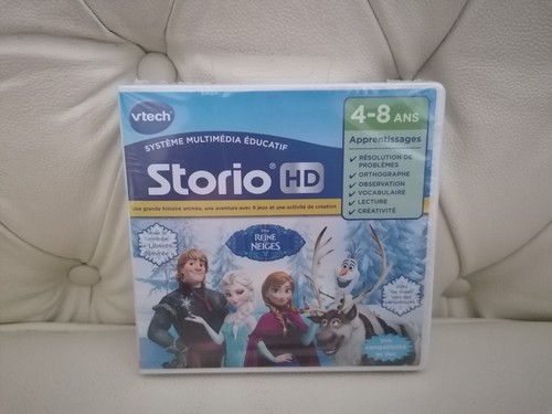 LA REINE DES NEIGES / FROZEN - Jeu STORIO HD VTECH NEUF en version