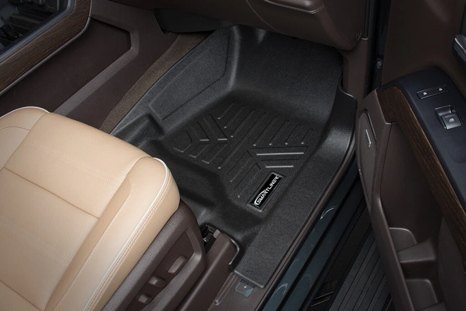 SMARTLINER Floor Mats Cargo Liner Set 2015-2020 Chevrolet Suburban GMC Yukon XL Foto 3 de 4