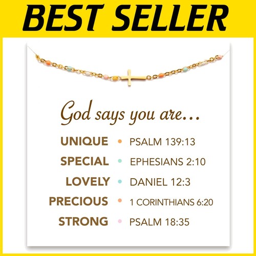 Personalized Christian Bracelet - Perfect for Baptism, Confirmation & More