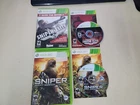XBOX 360 SNIPER ELITE V2 SILVER STAR ED. & SNIPER GHOST WARRIOR BOTH CIB