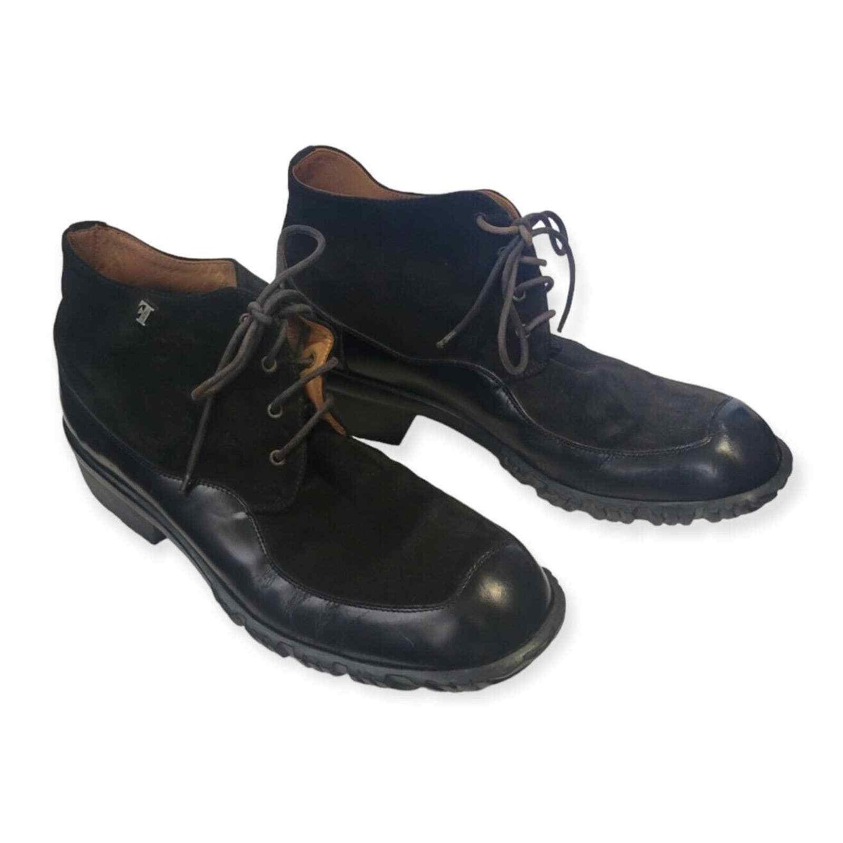 Gianfranco Ferre Rare Men Shoes Size 42 US 9 Made in Italy  display picture 1