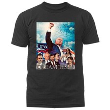 Donald Trump Rally 2024 Campaign Political Dream Team T-shirt